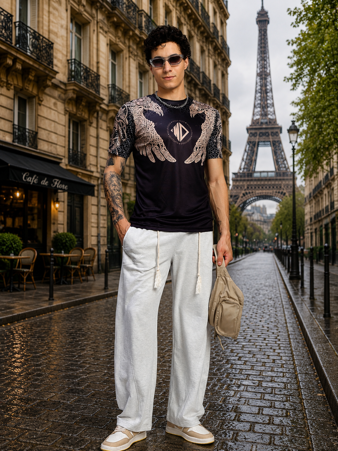 AURA OF ASGARD T-SHIRT BLACK