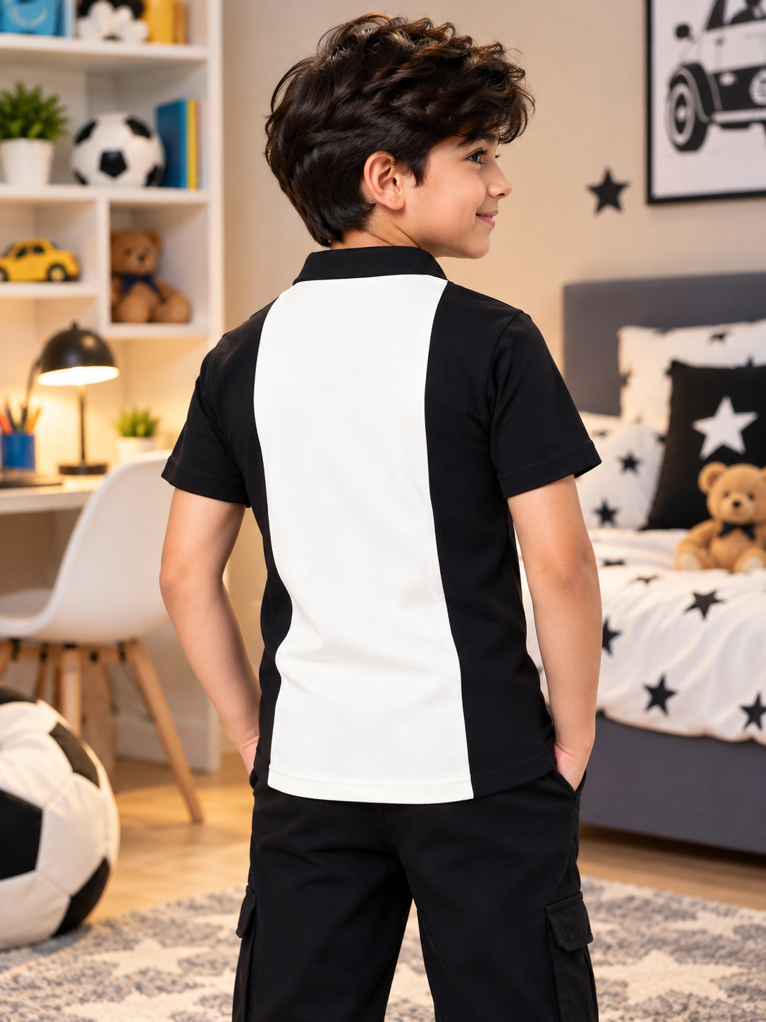 GLORY REGULAR T-SHIRT FOR BOYS GIRLS OFF-WHITE