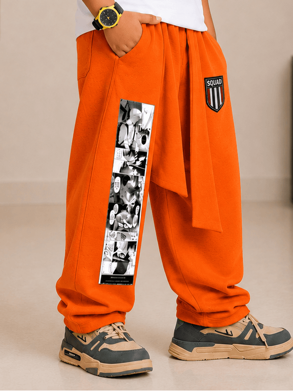 CHILL JOGGER FOR BOYS GIRLS ORANGE