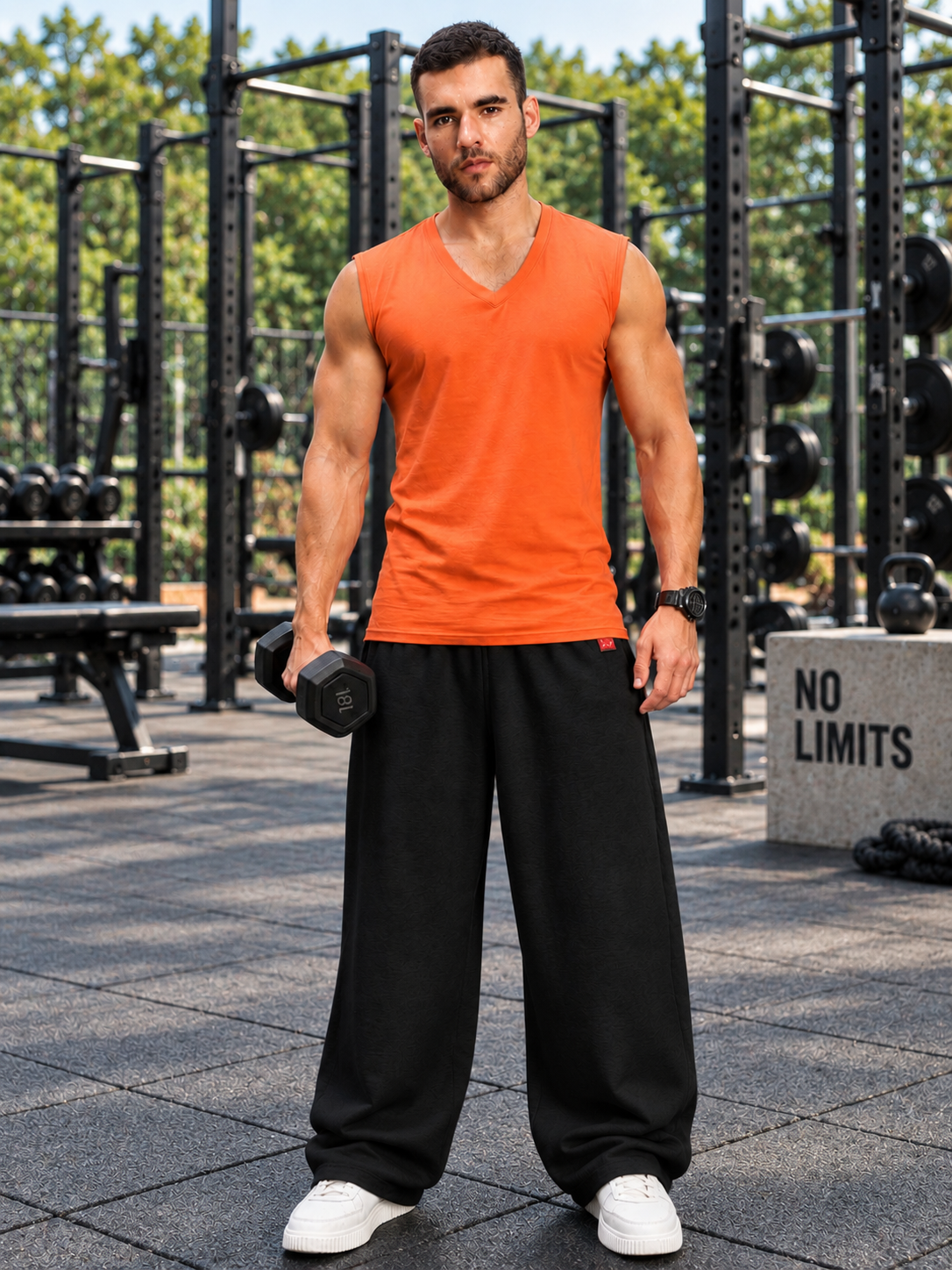 CARABINER UTILITY BAGGY JOGGERS BLACK