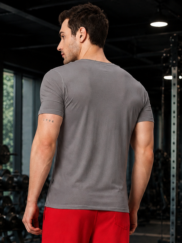RICKY REGULAR FIT T-SHIRT GREY