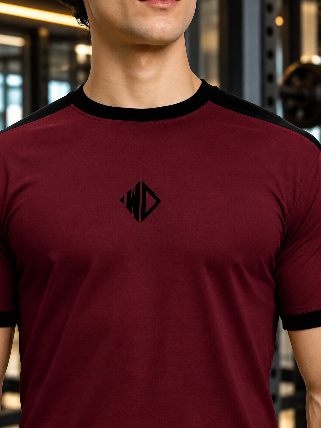 SHERPA REGULAR FIT T-SHIRT MAROON