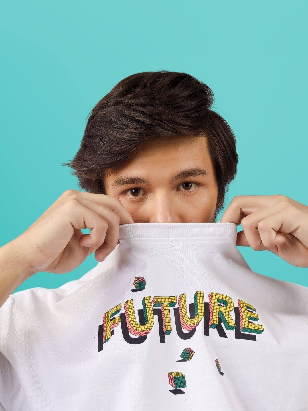 Future Over-Sized T-Shirt (White) - Wearduds