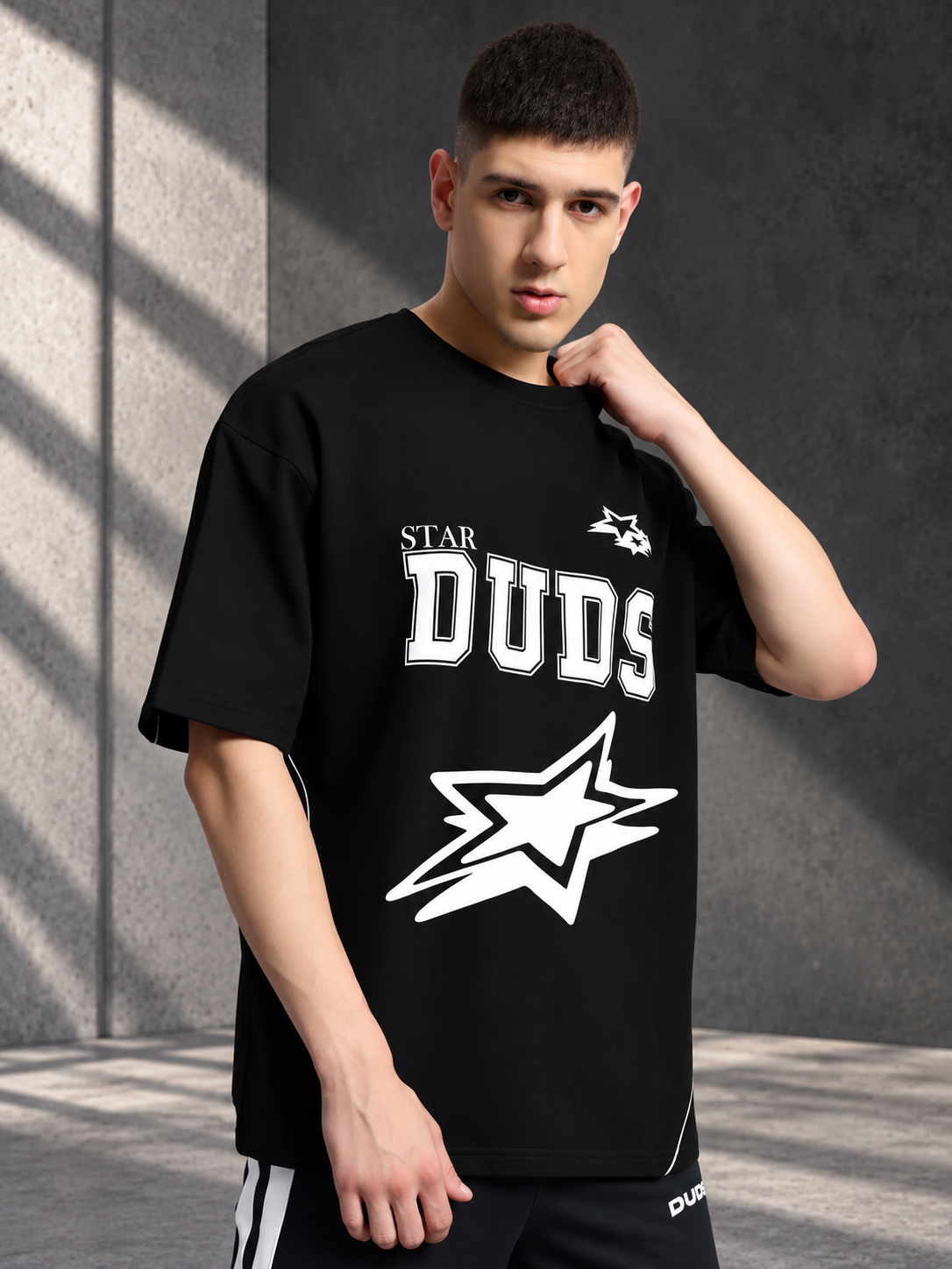 GALAXY OVER-SIZED T-SHIRT BLACK