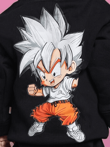 GOHAN CO - ORD FOR BOYS GIRLS BLACK - KIDS CO - ORD SET