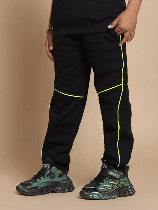 INNOCENT JOGGER FOR BOYS GIRLS BLACK - KIDS JOGGER