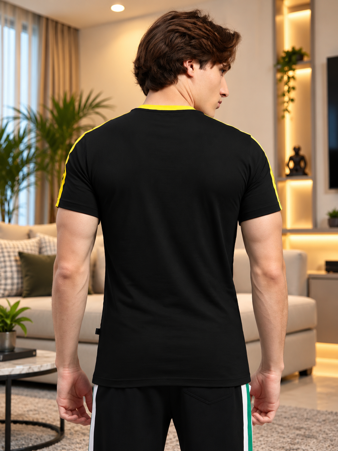 IRISH REGULAR FIT T-SHIRT BLACK