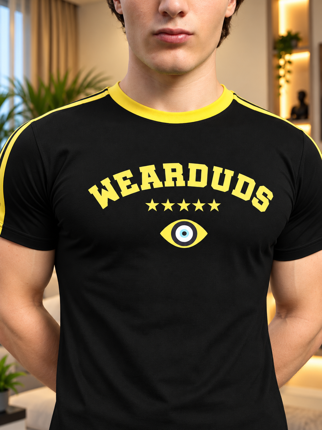 IRISH REGULAR FIT T-SHIRT BLACK