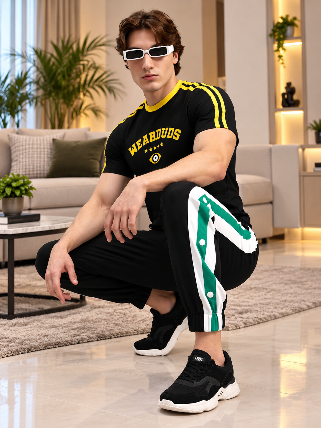IRISH REGULAR FIT T-SHIRT BLACK