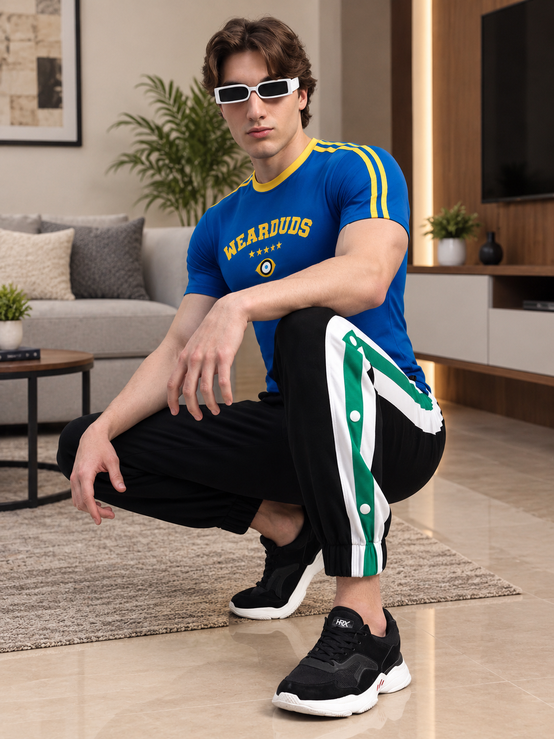 IRISH REGULAR FIT T-SHIRT BLUE - Wearduds, view 7