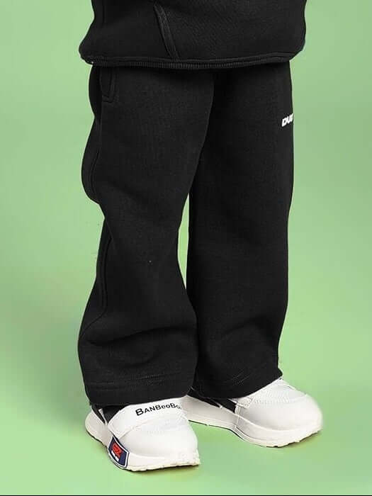 MAKE IT HAPPEN FLEECE JOGGER FOR BOYS AND GIRLS BLACK - KIDS JOGGER