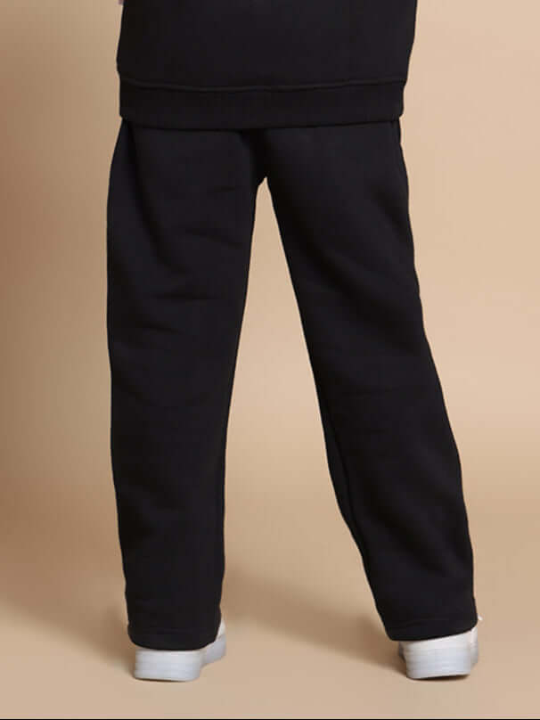 MOLLY jogger pants for boys and girls, black, comfortable fit, made to order by experienced tailors at DUDS
