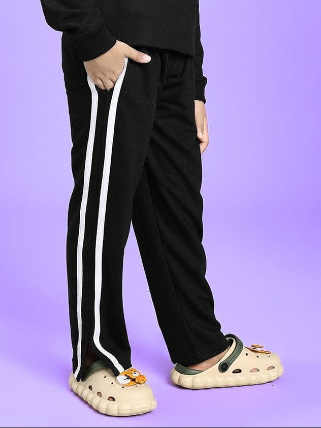 MOSCOW RELAXED FIT JOGGER FOR BOYS AND GIRLS BLACK - KIDS JOGGER