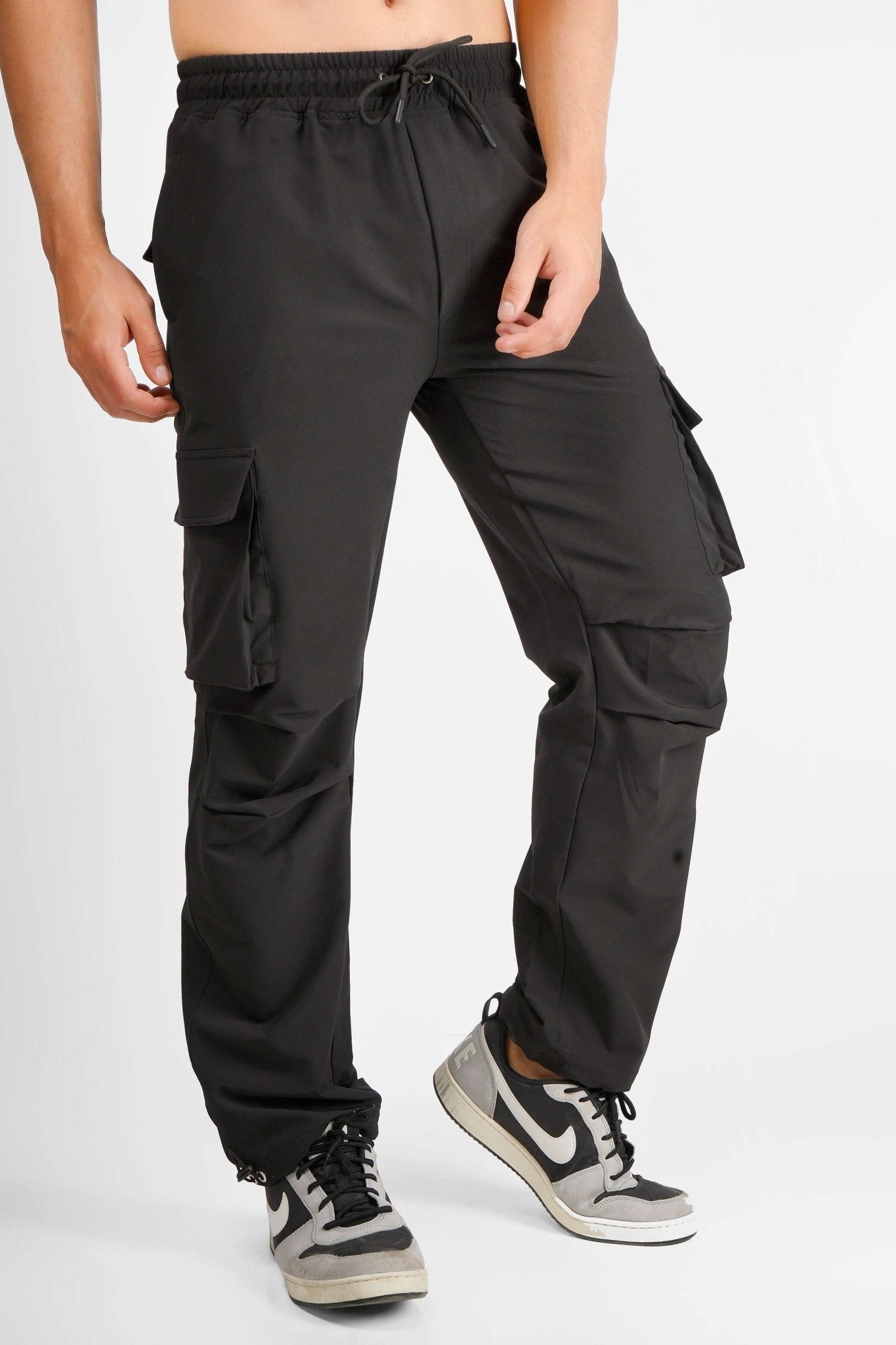 MYRIAD RELAXED FIT CARGO PANTS DARK GREY - CARGO