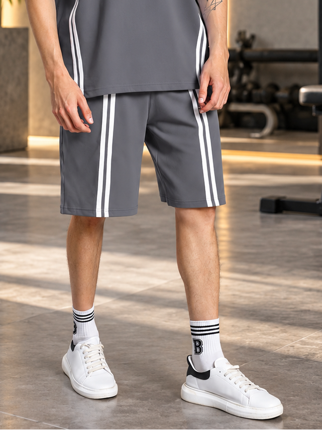 OUTLOOK REGULAR FIT SHORTS GREY - Wearduds, view 2