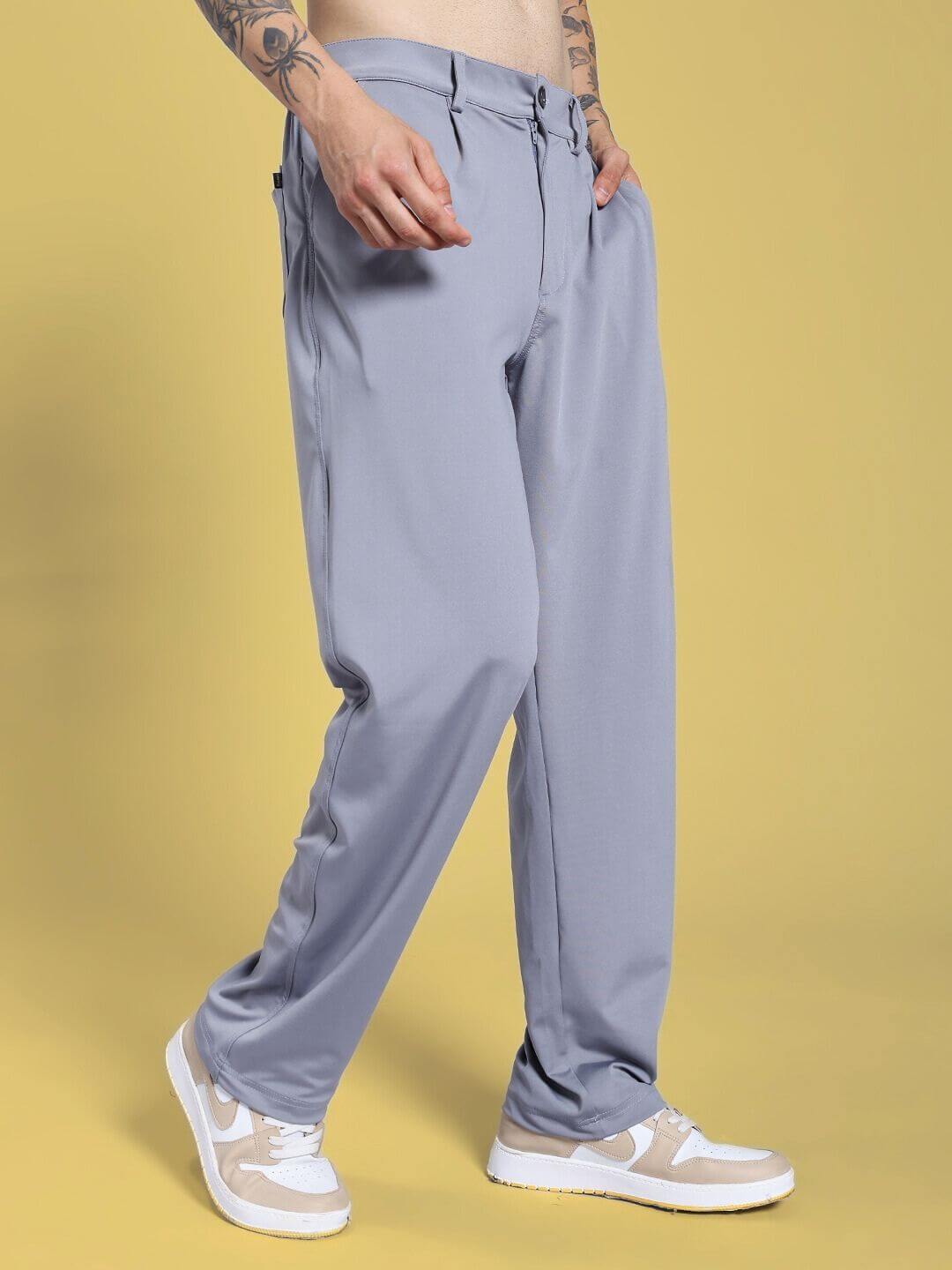REVOXX RELAXED FIT JOGGER GREY - JOGGER