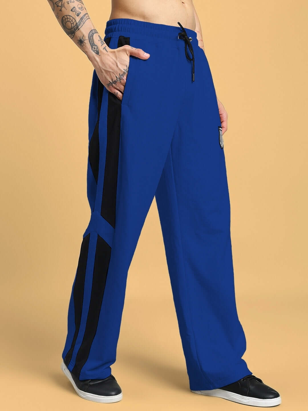 ROYALSON PREMIUM JOGGERS IN BLUE, high-quality athletic wear for men, featuring superior comfort and stylish design.