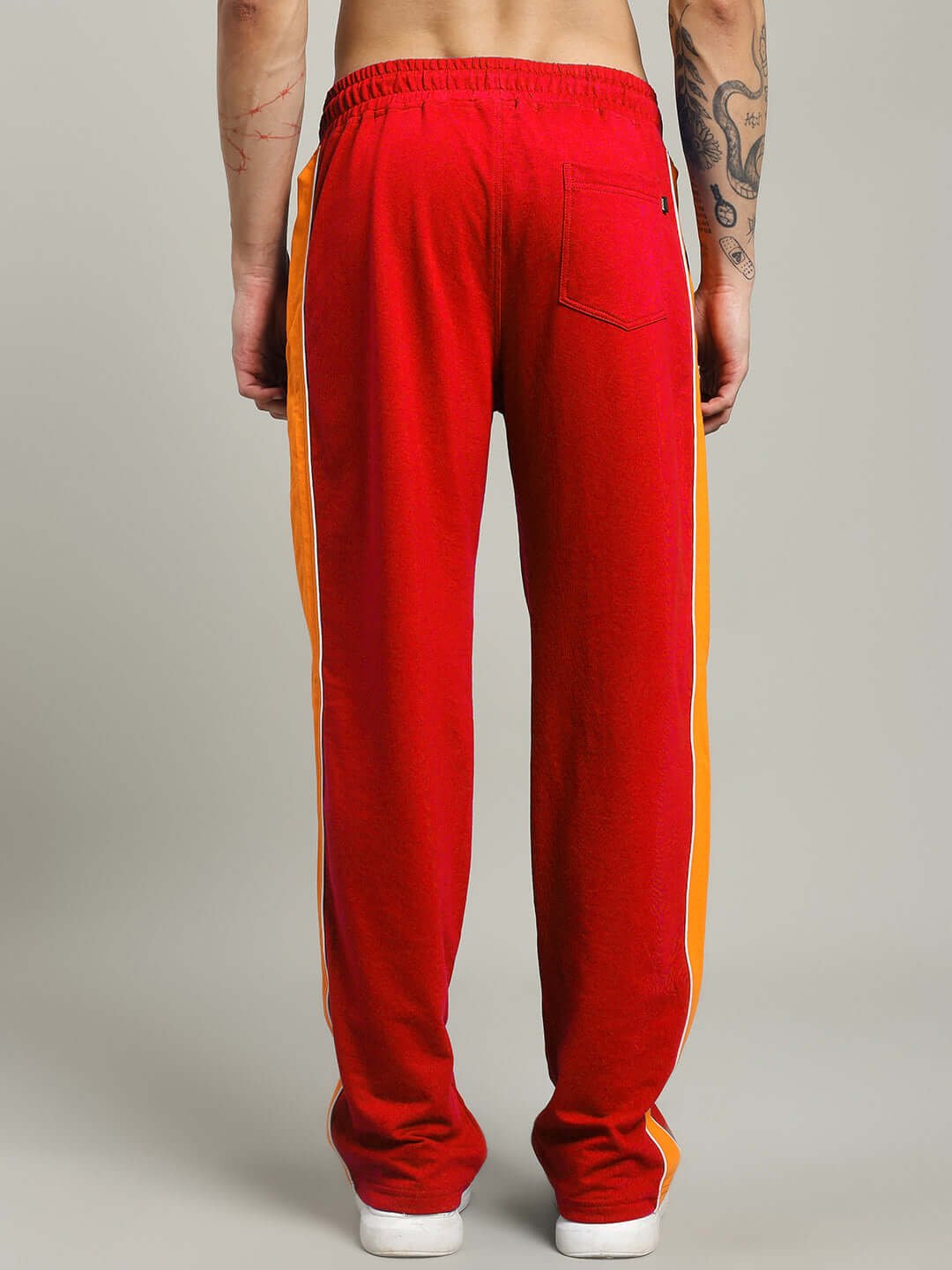 SANFORD STRIPE JOGGERS IN RED COLOUR - JOGGER