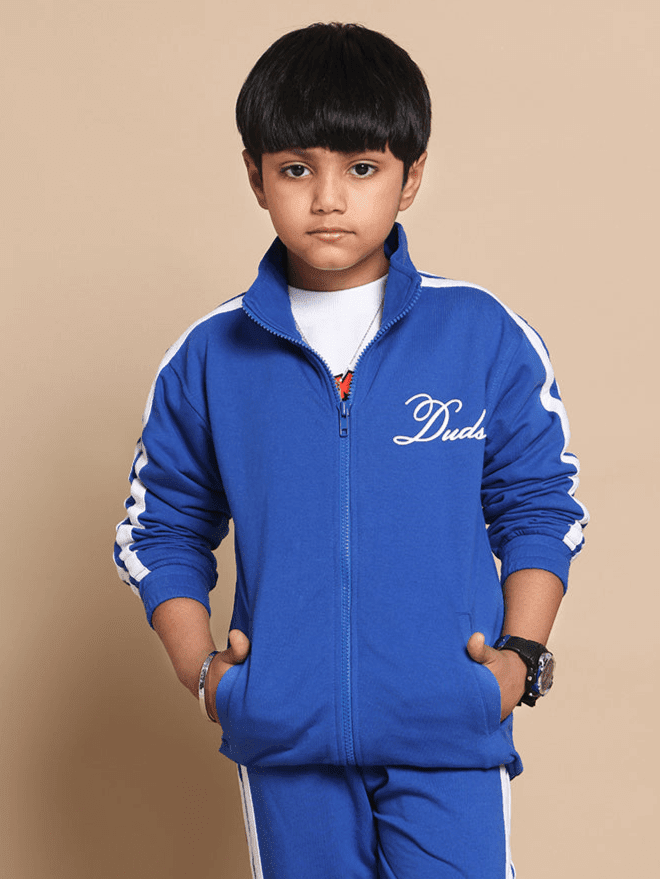 SCOTIA JACKET FOR BOYS GIRLS ROYAL BLUE - KIDS JACKET