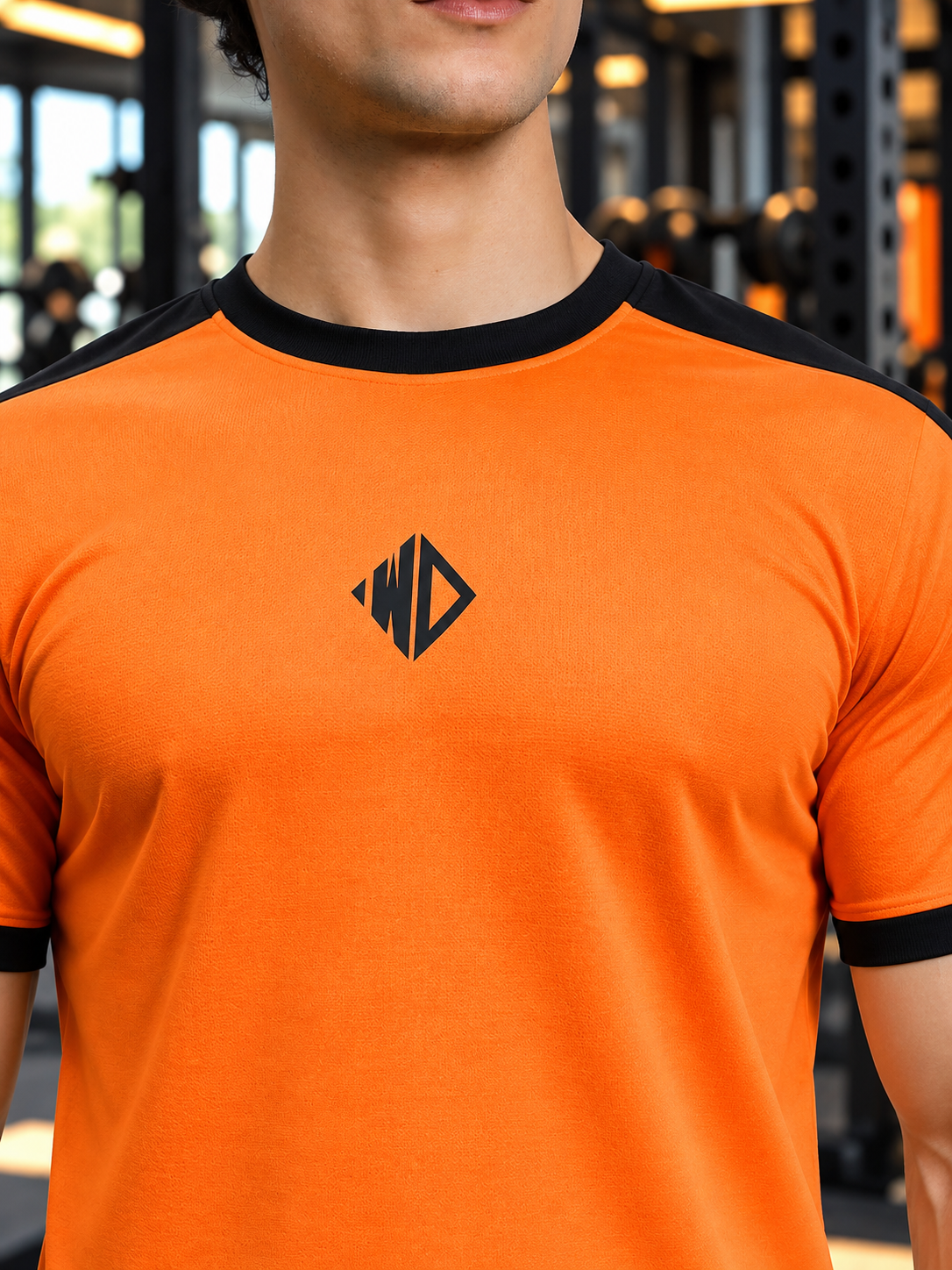 SHERPA REGULAR FIT T-SHIRT ORANGE - Wearduds, view 5