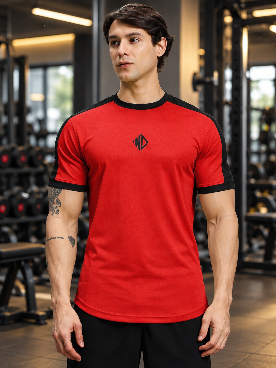 SHERPA REGULAR FIT T-SHIRT RED - Wearduds, view 1