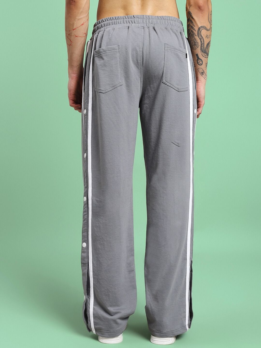 CONTRAST PANEL JOGGER (GREY)