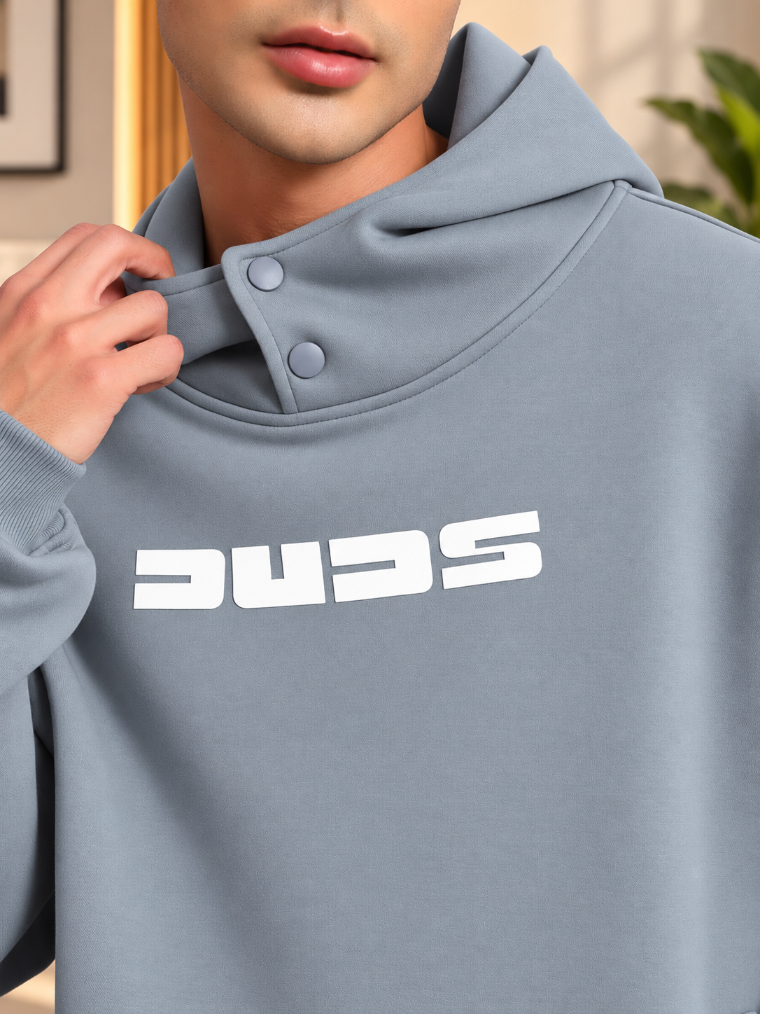 SHOOTER COTTON FLEECE CO-ORD GREY - Wearduds, view 5