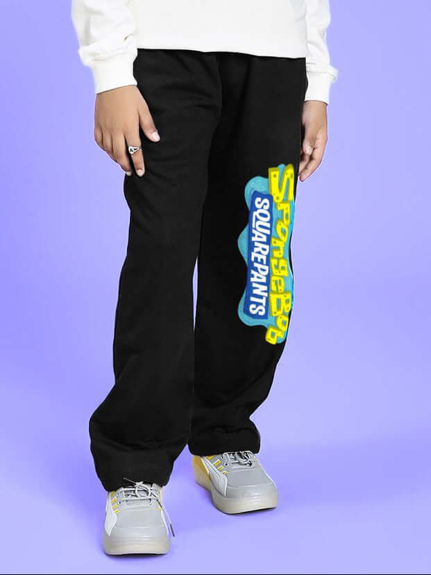 SPONGEBOB SQUAREPANTS JOGGER FOR BOYS AND GIRLS BLACK - KIDS JOGGER