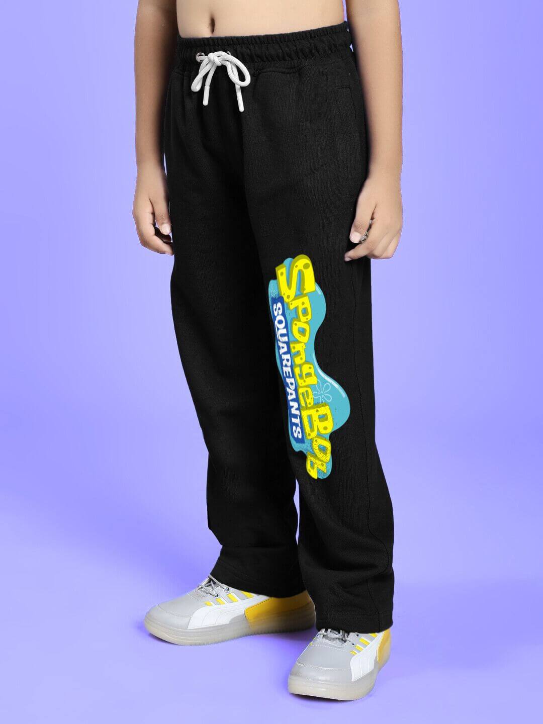 SPONGEBOB SQUAREPANTS JOGGER FOR BOYS AND GIRLS BLACK - KIDS JOGGER