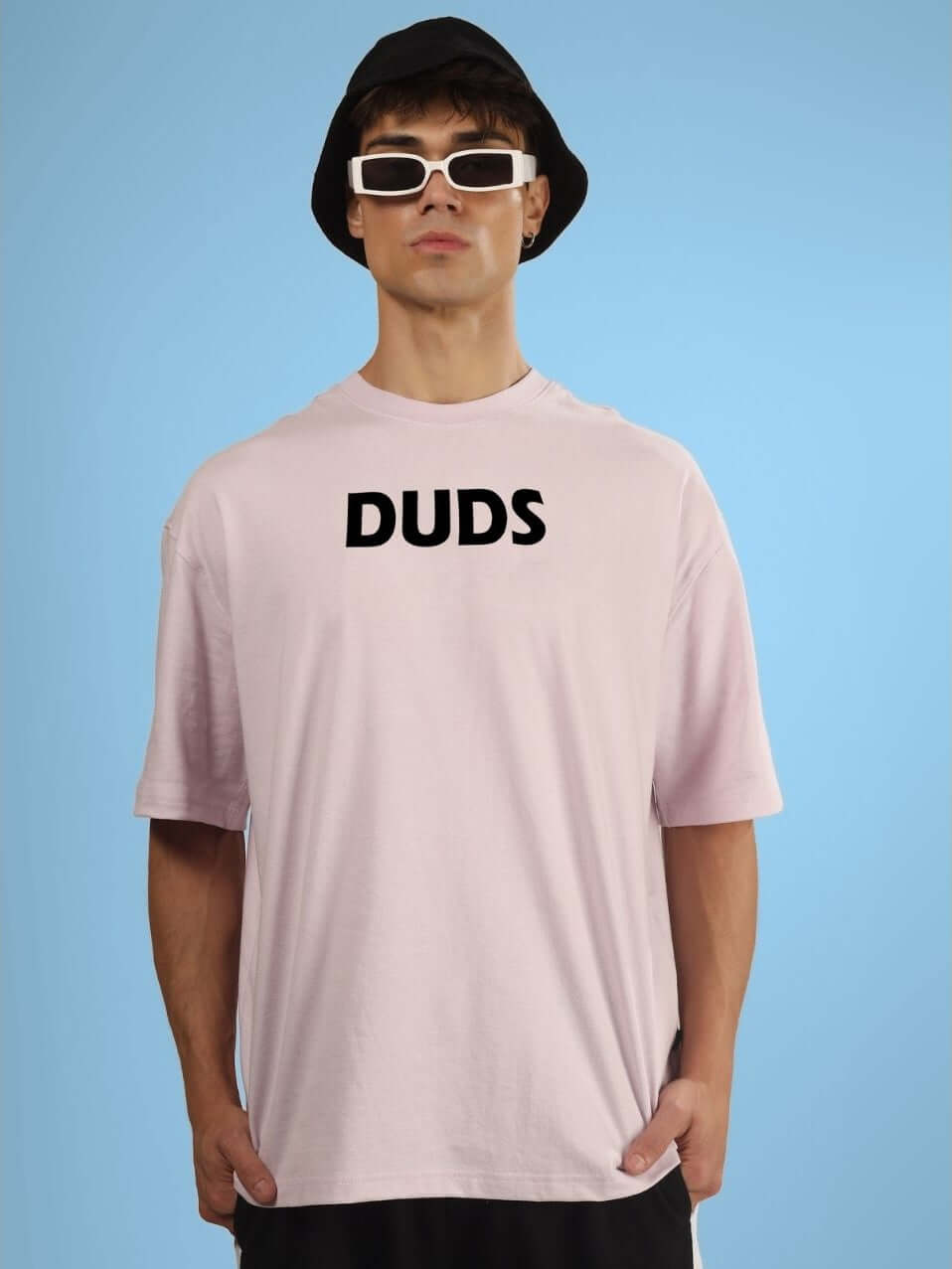 Wearduds STAY WILD OVERSIZED T-SHIRT GREY - T-shirt