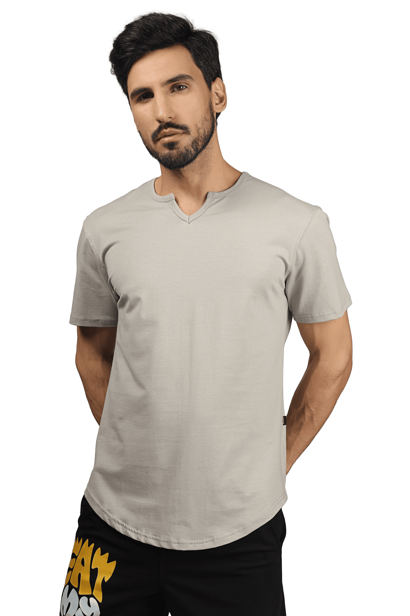 VIKING REGULAR FIT T - SHIRT GREY - T-shirt