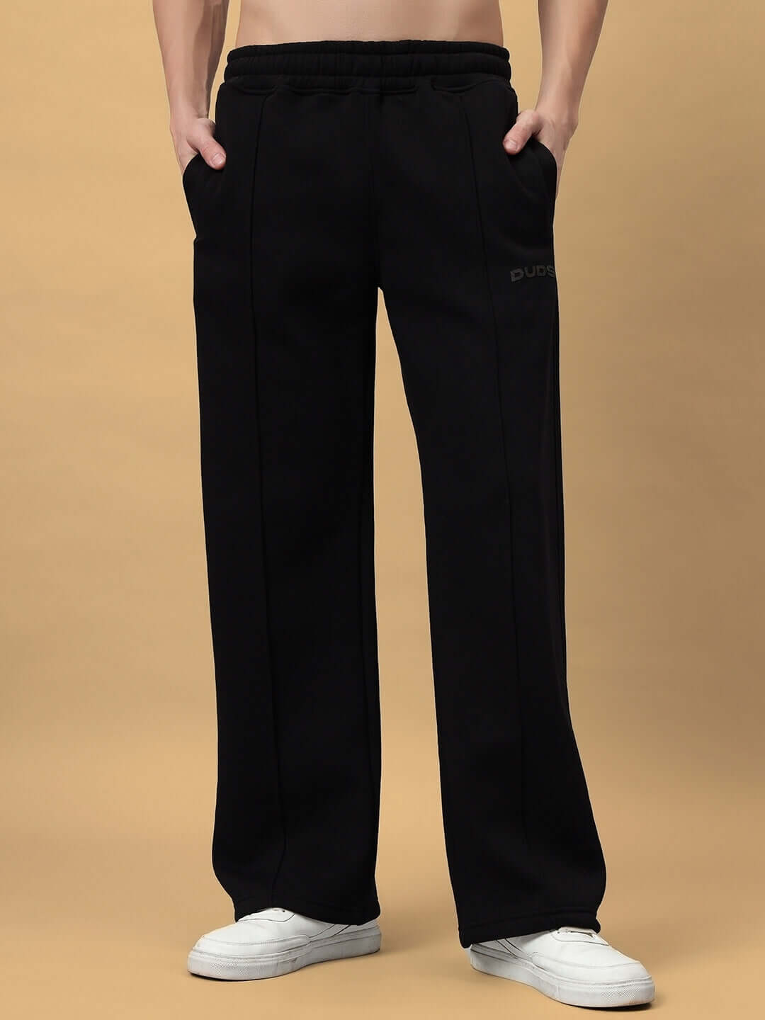 WD Admire Co-Ord black trousers by DUDS, tailored design, customizable fit, perfect for stylish comfort.