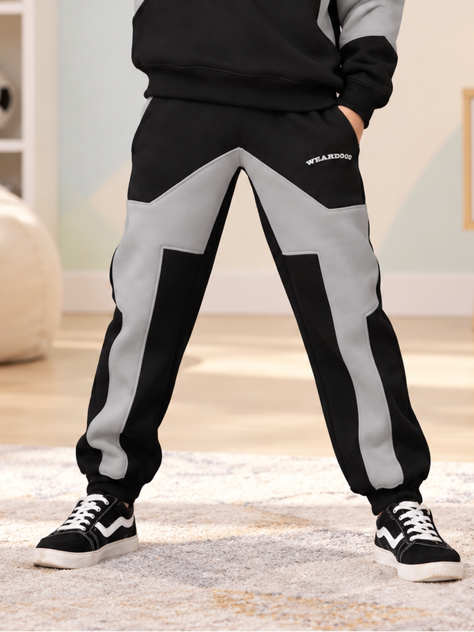 WD GORBCORE FLEECE PANT FOR BOYS GIRLS BLACK - Wearduds, view 4