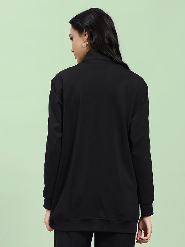 Back view of WOMEN HIGH PERFORMANCE JACKET IN BLACK