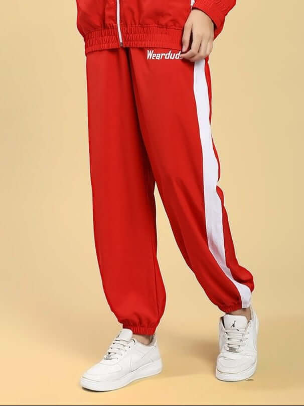 WOMEN ROYAL COMFORT RELAXED FIT JOGGER RED - JOGGER