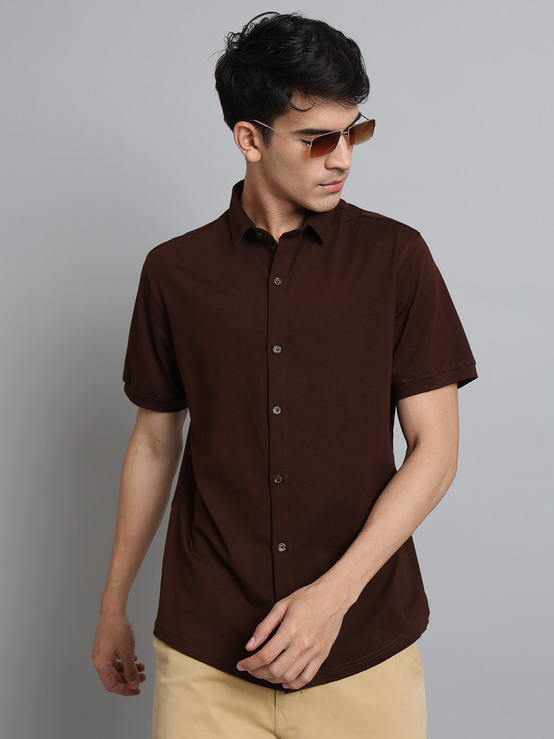 Noir Coffee Brown Shirt - Wearduds