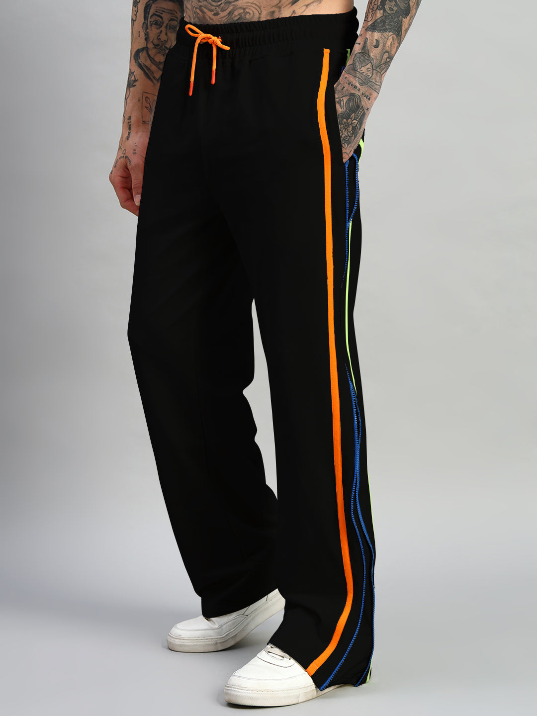 IMPERIAL SIDE ZIPPER JOGGERS (BLACK)