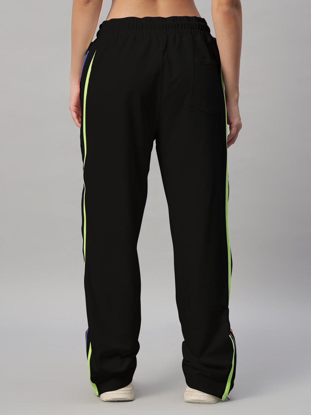 WOMEN'S IMPERIAL SIDE ZIPPER JOGGERS (BLACK)