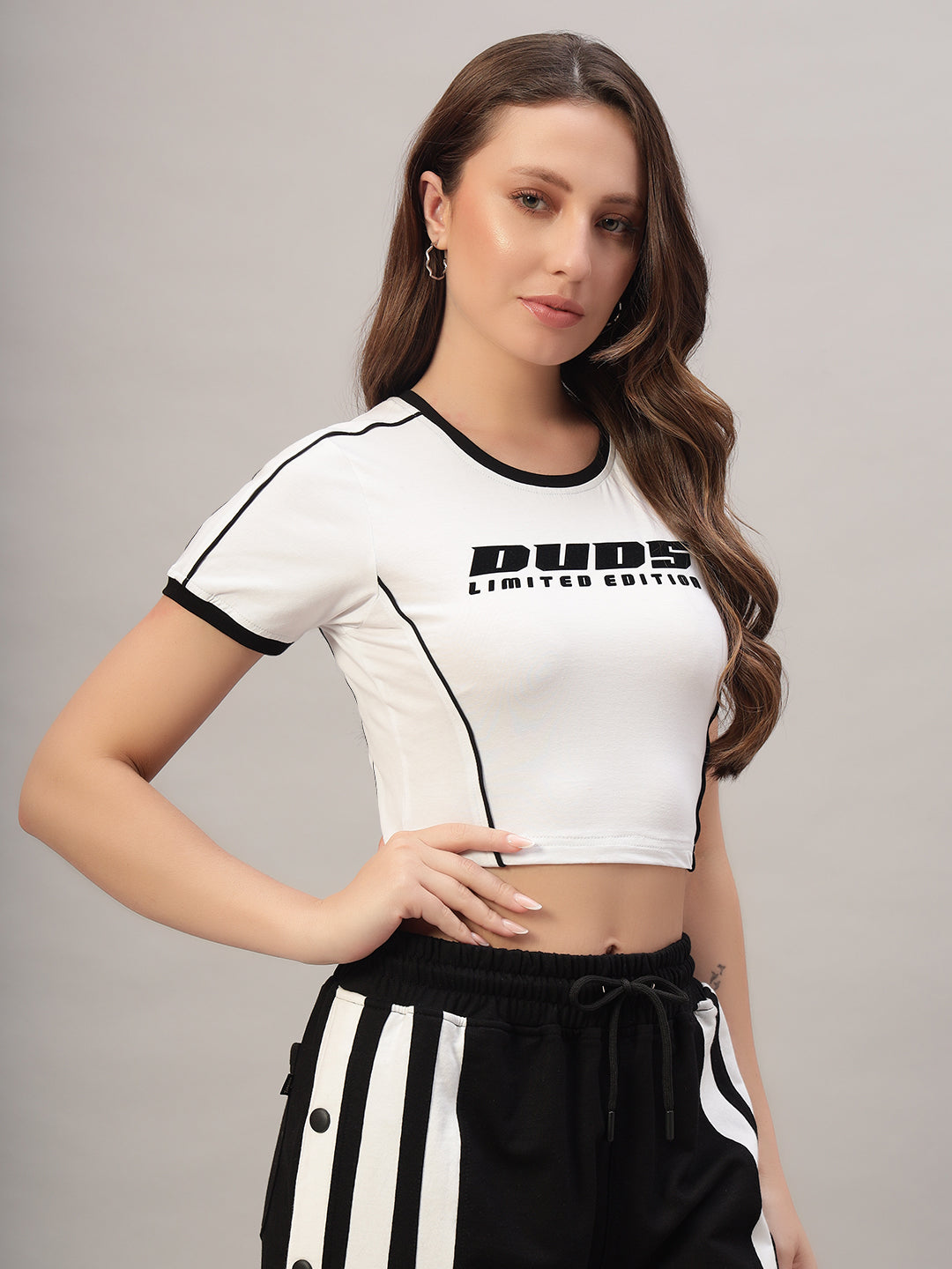 Women's Bandit Crop-Top (White)