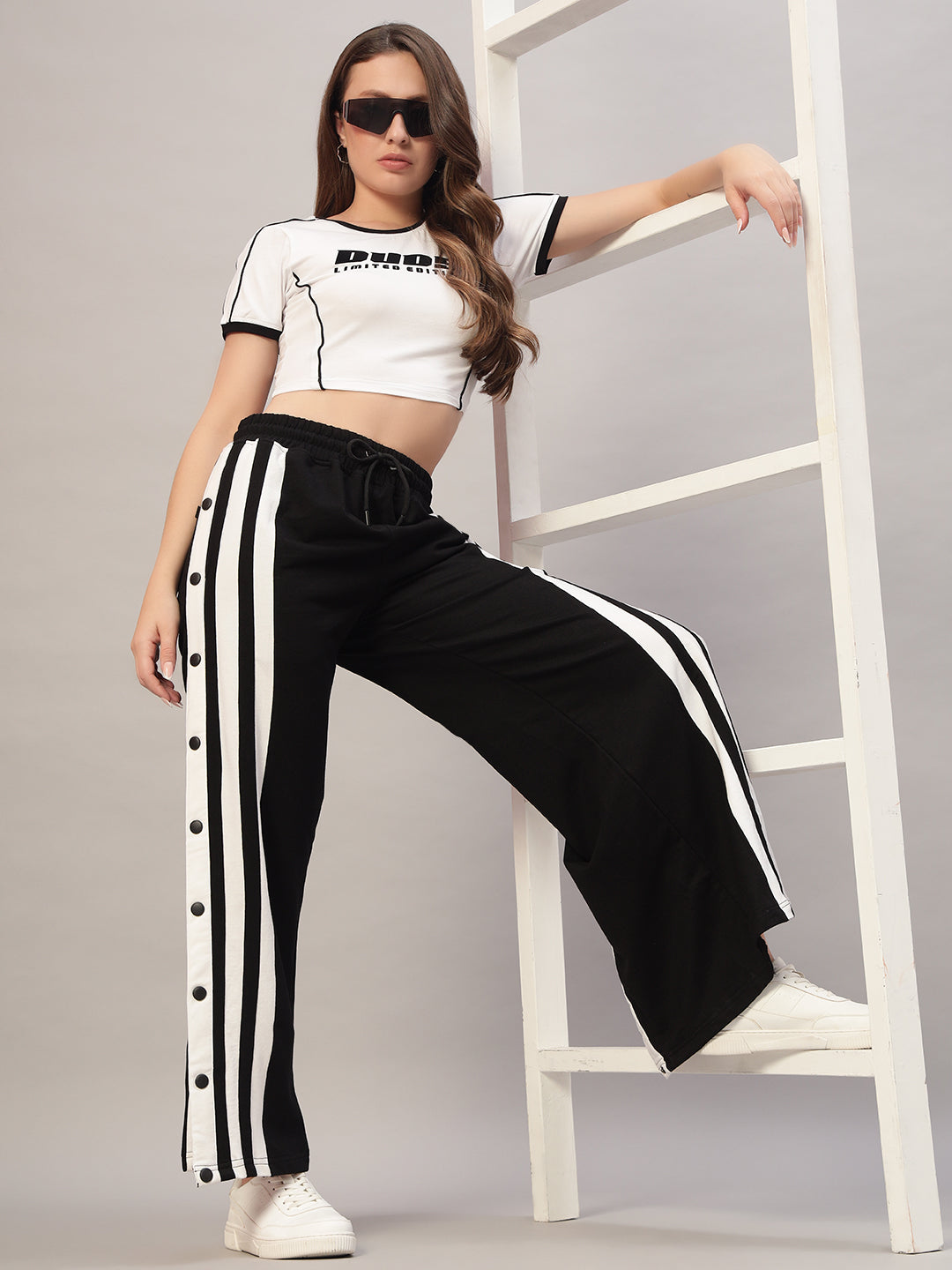 Women's Bandit Crop-Top (White)
