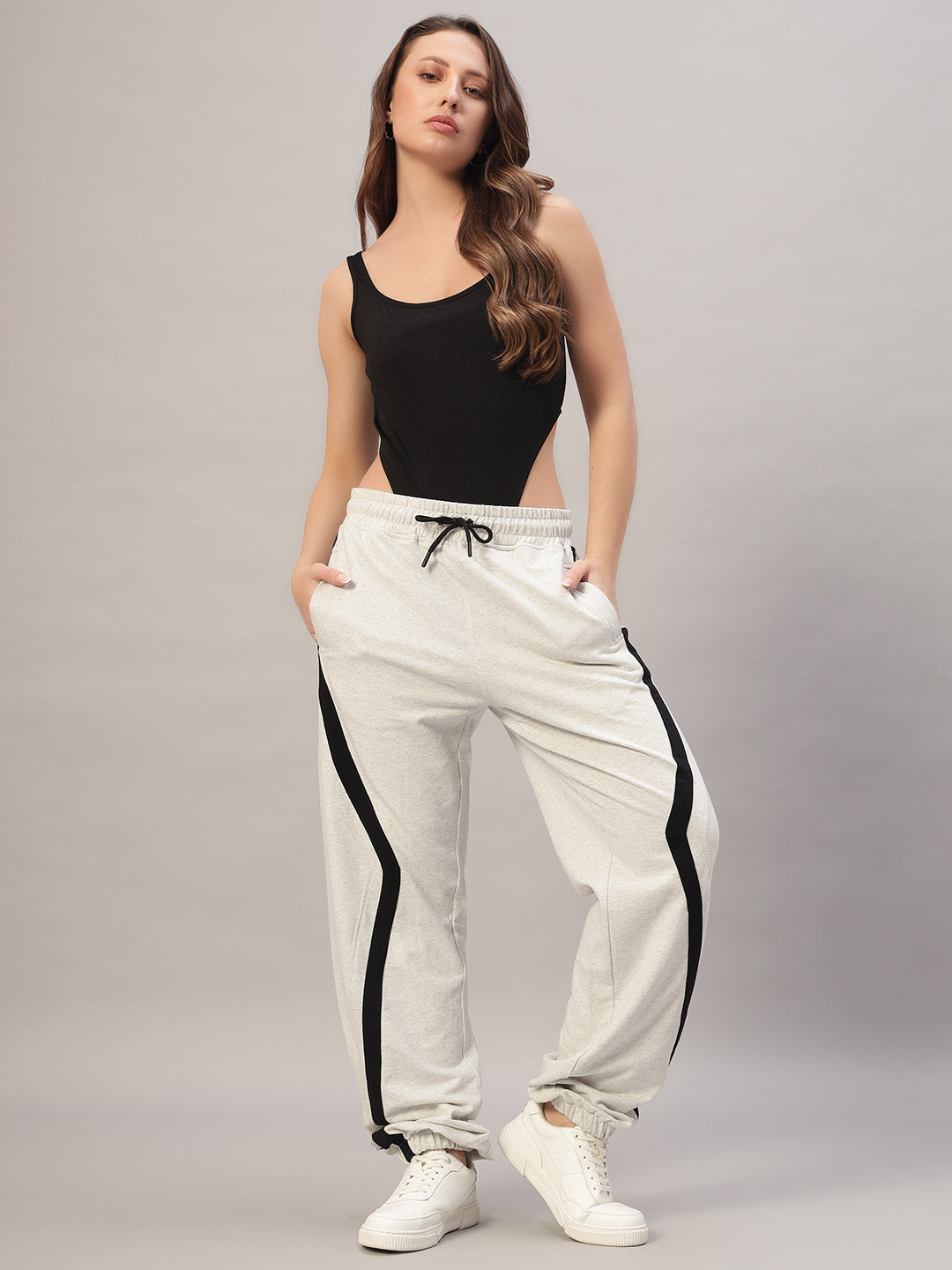 WOMEN'S DUDS FRAME JOGGERS (MELANGE GREY)