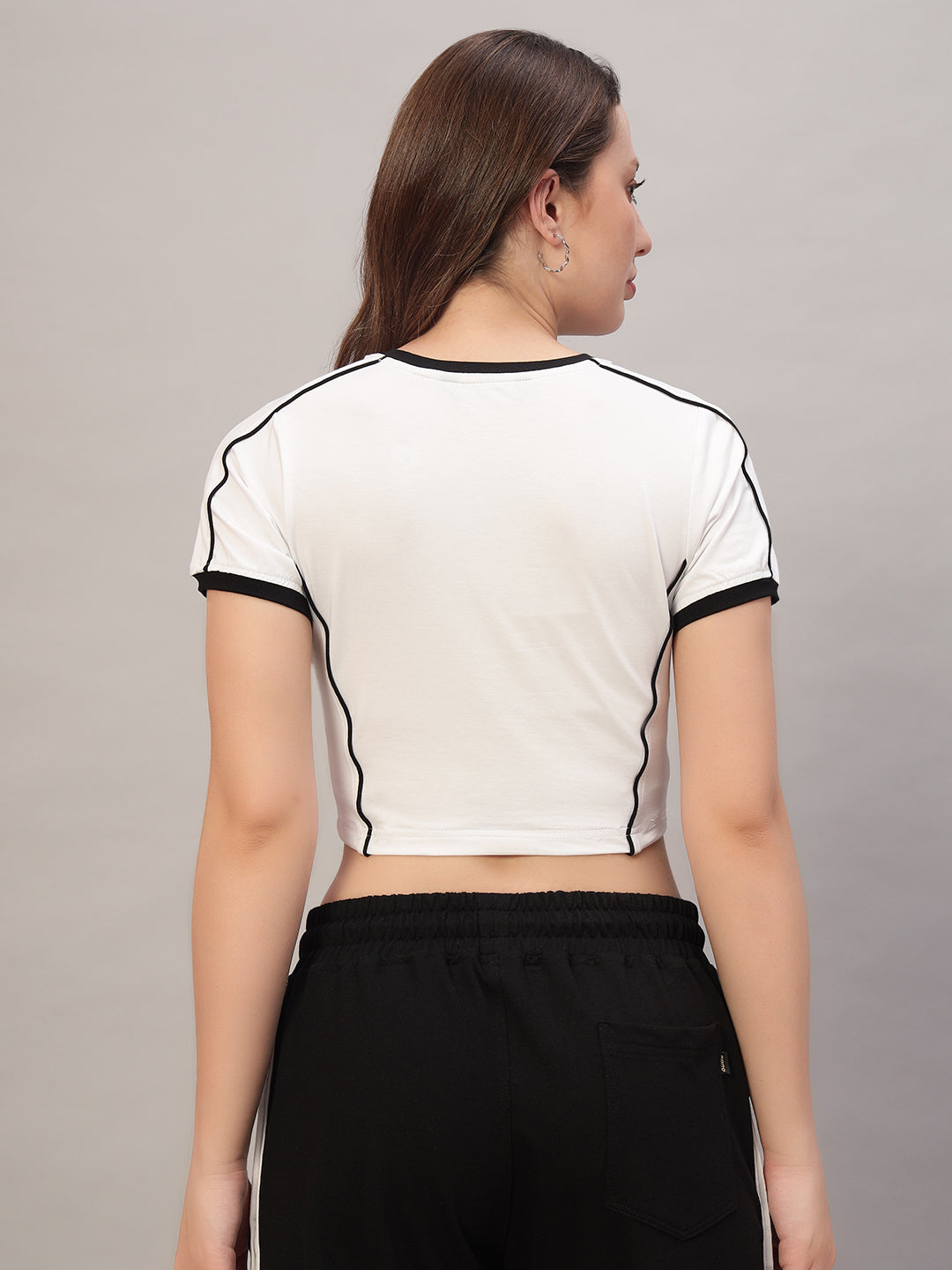 Women's Bandit Crop-Top (White)