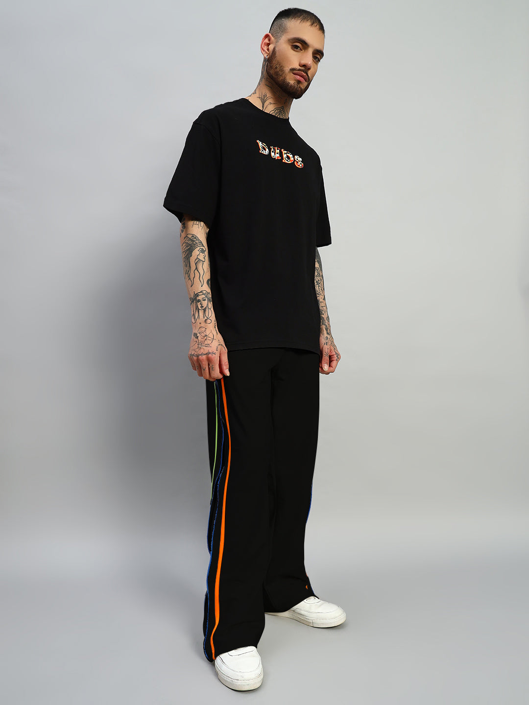 IMPERIAL SIDE ZIPPER JOGGERS (BLACK)