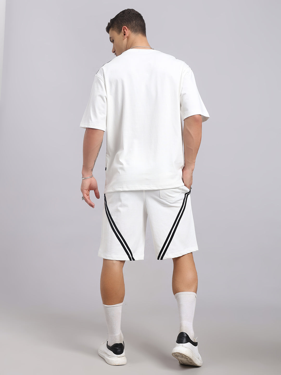 STAR JUMPER SUMMER CO-ORD SET (OFF WHITE)