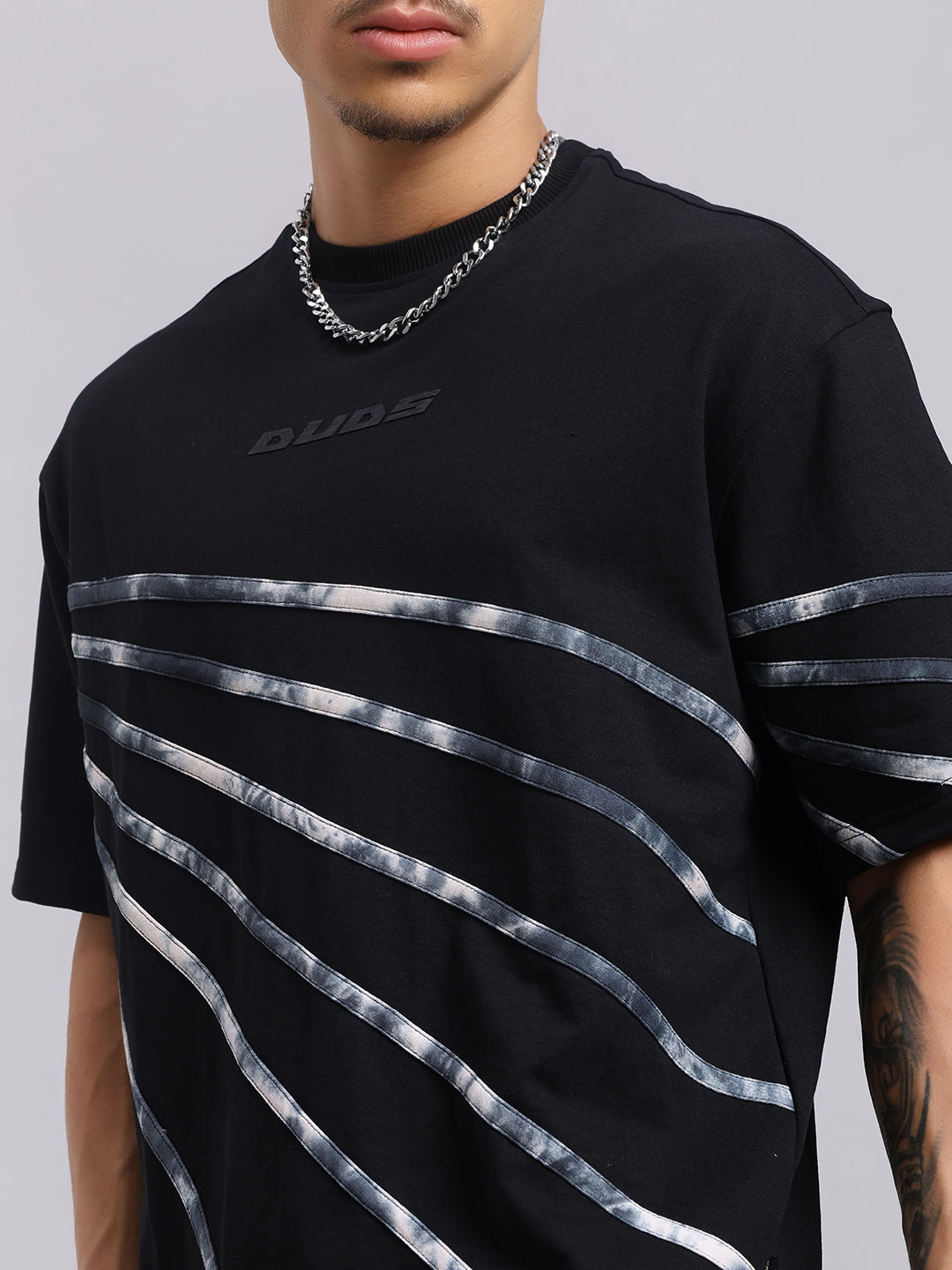 FLICKER OVERSIZED CO-ORD SET (BLACK)