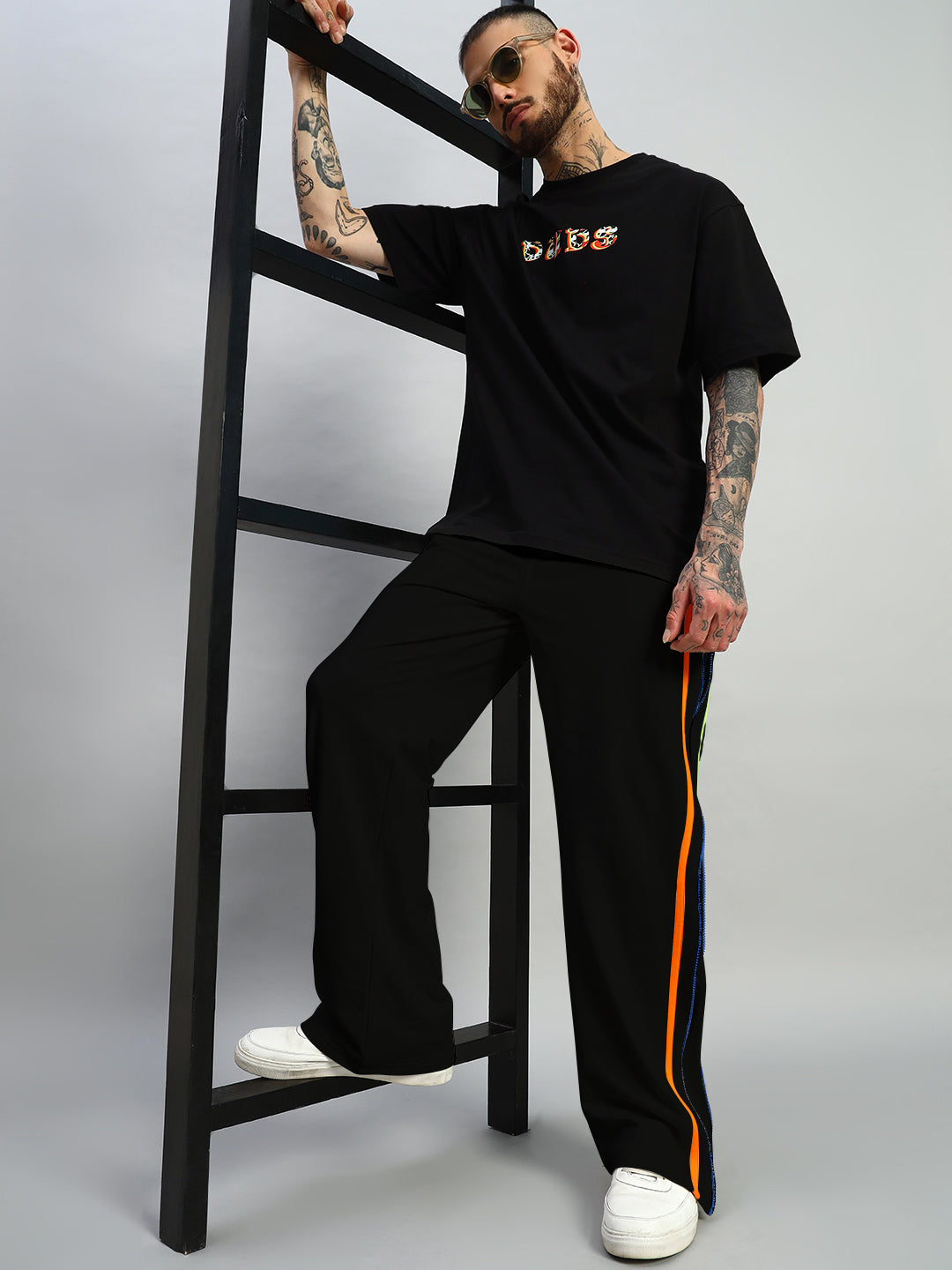 IMPERIAL SIDE ZIPPER JOGGERS (BLACK)