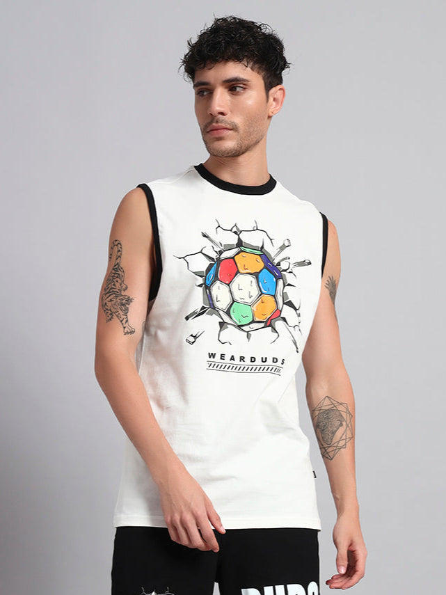 LAZIO REGULAR FIT T-SHIRT (OFF-WHITE)