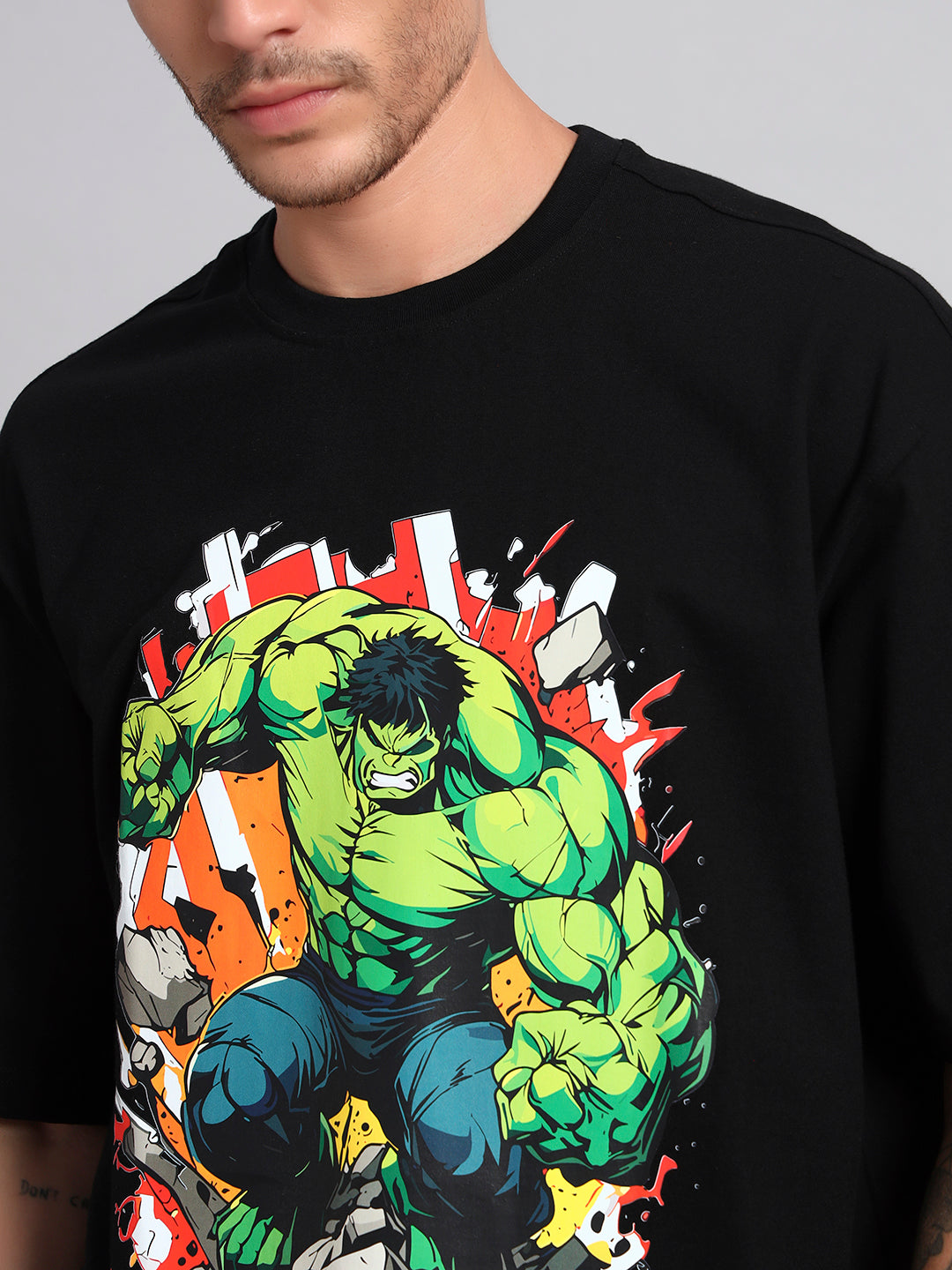 HULK CO-ORD SET (BLACK-ORANGE)