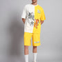 TOM & JERRY CO-ORD SET (YELLOW-WHITE)
