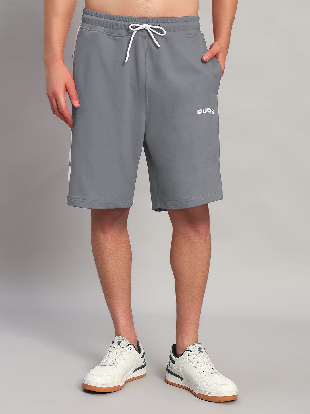 EZEL REGULAR FIT SHORTS (GREY)